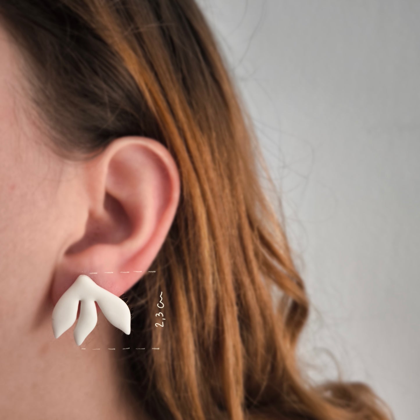 Pendientes artesanales en arcilla polimérica. Hipoalergenicos, livianos. Hechos en España. Stock limitado. Acero inoxidable