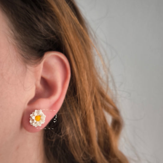 Pendientes artesanales en arcilla polimérica. Hipoalergenicos, livianos. Hechos en España. Stock limitado. Acero inoxidable