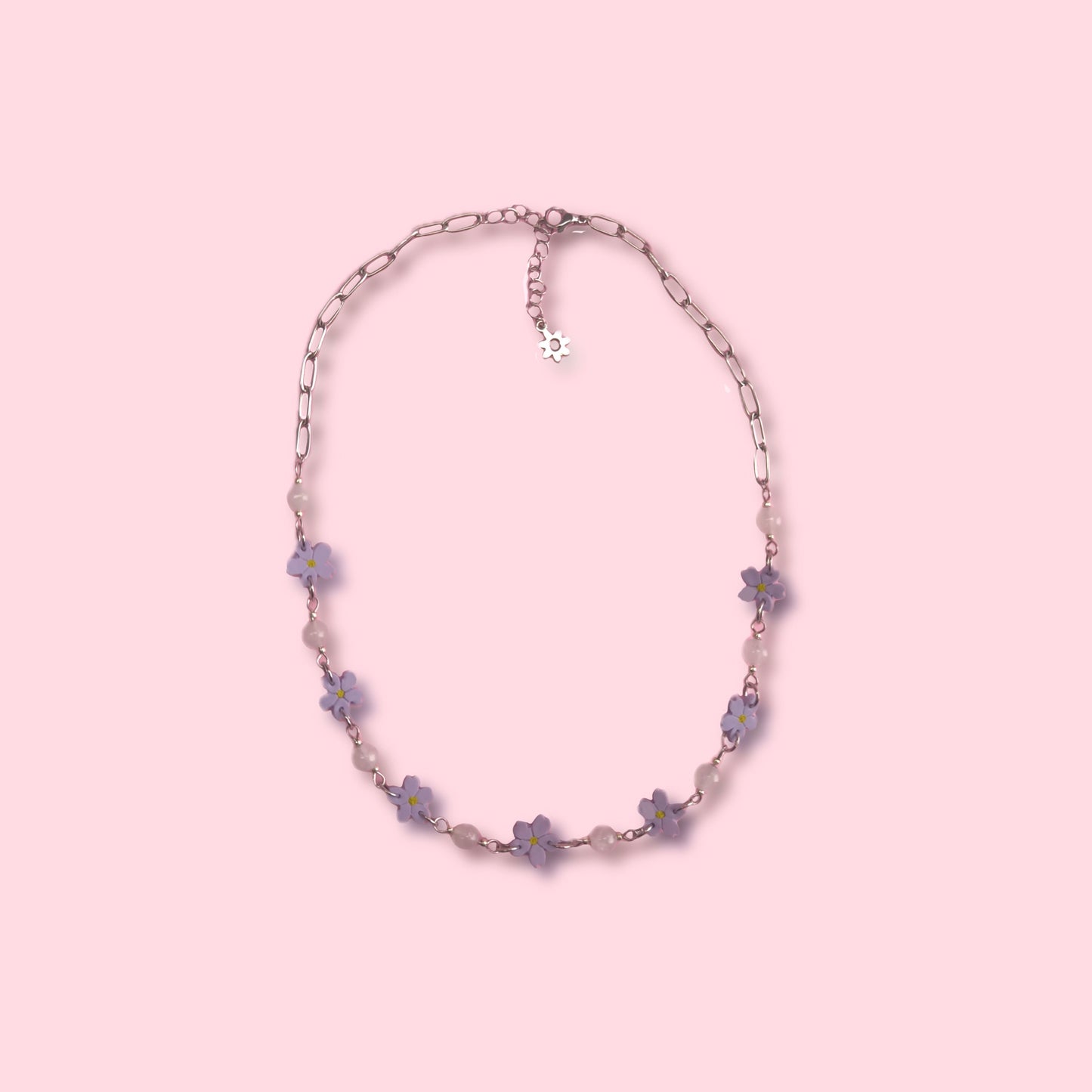 Collar flores Blossom lila