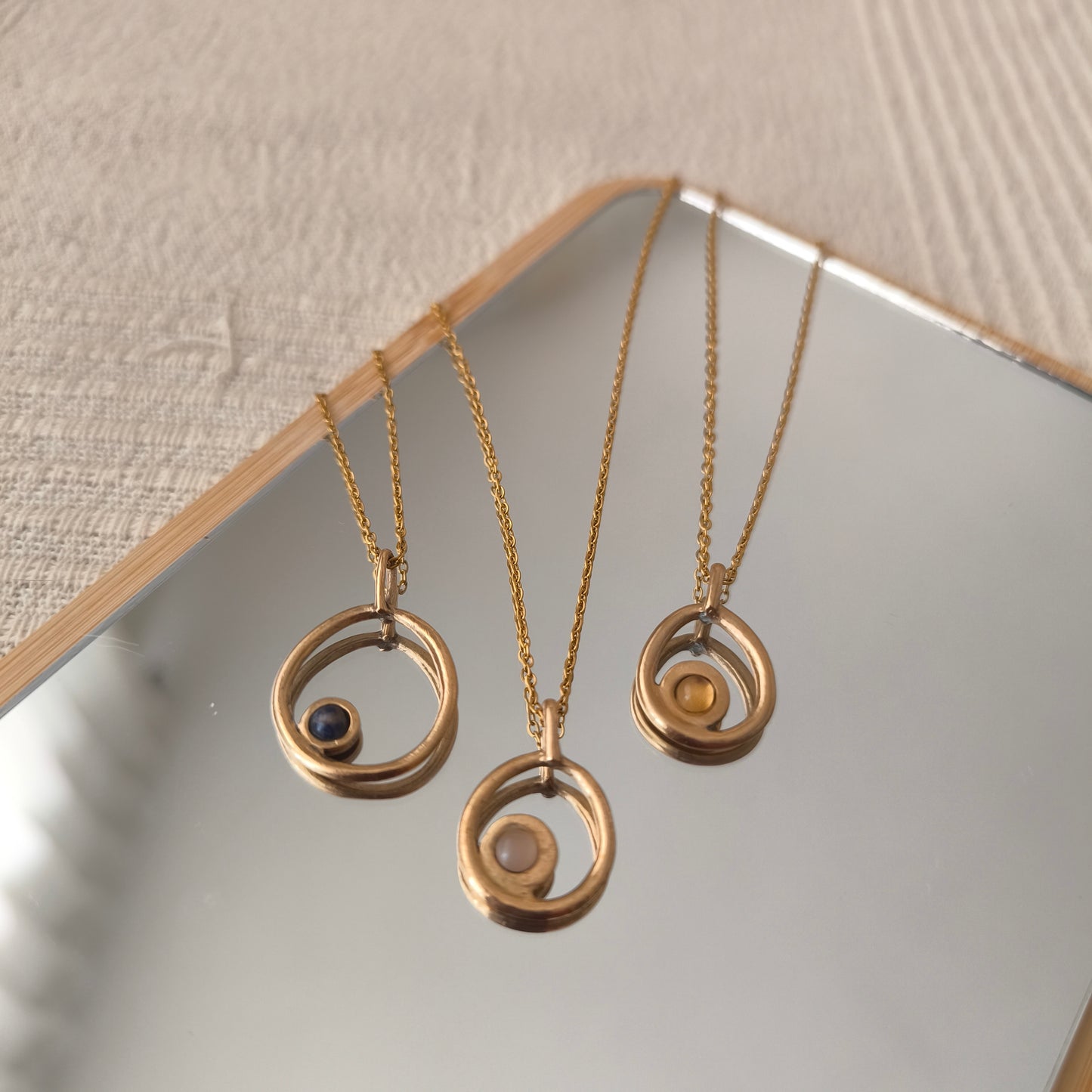 Orbital necklace