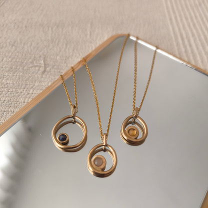 Orbital necklace