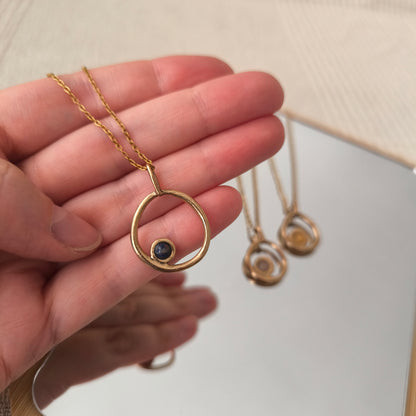 Orbital necklace
