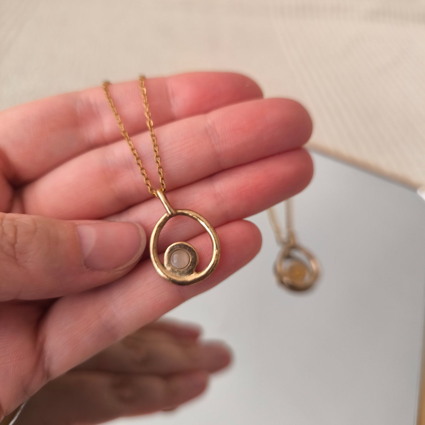 Orbital necklace