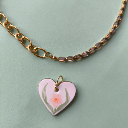 Charm artesanales en arcilla polimérica. Hipoalergenicos, livianos. Hechos en España. Stock limitado. Acero inoxidable. Pintado a mano