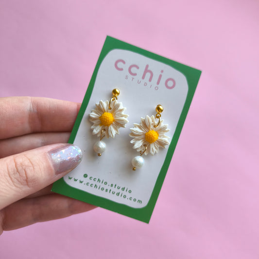 Pendientes artesanales en arcilla polimérica. Hipoalergenicos, livianos. Hechos en España. Stock limitado. Acero inoxidable