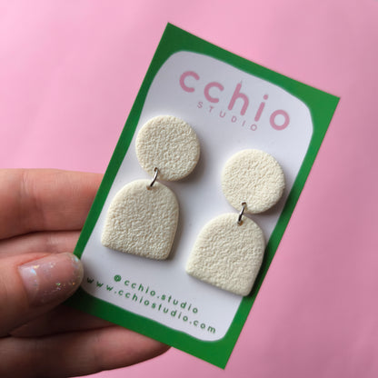 Pendientes artesanales en arcilla polimérica. Hipoalergenicos, livianos. Hechos en España. Stock limitado. Acero inoxidable