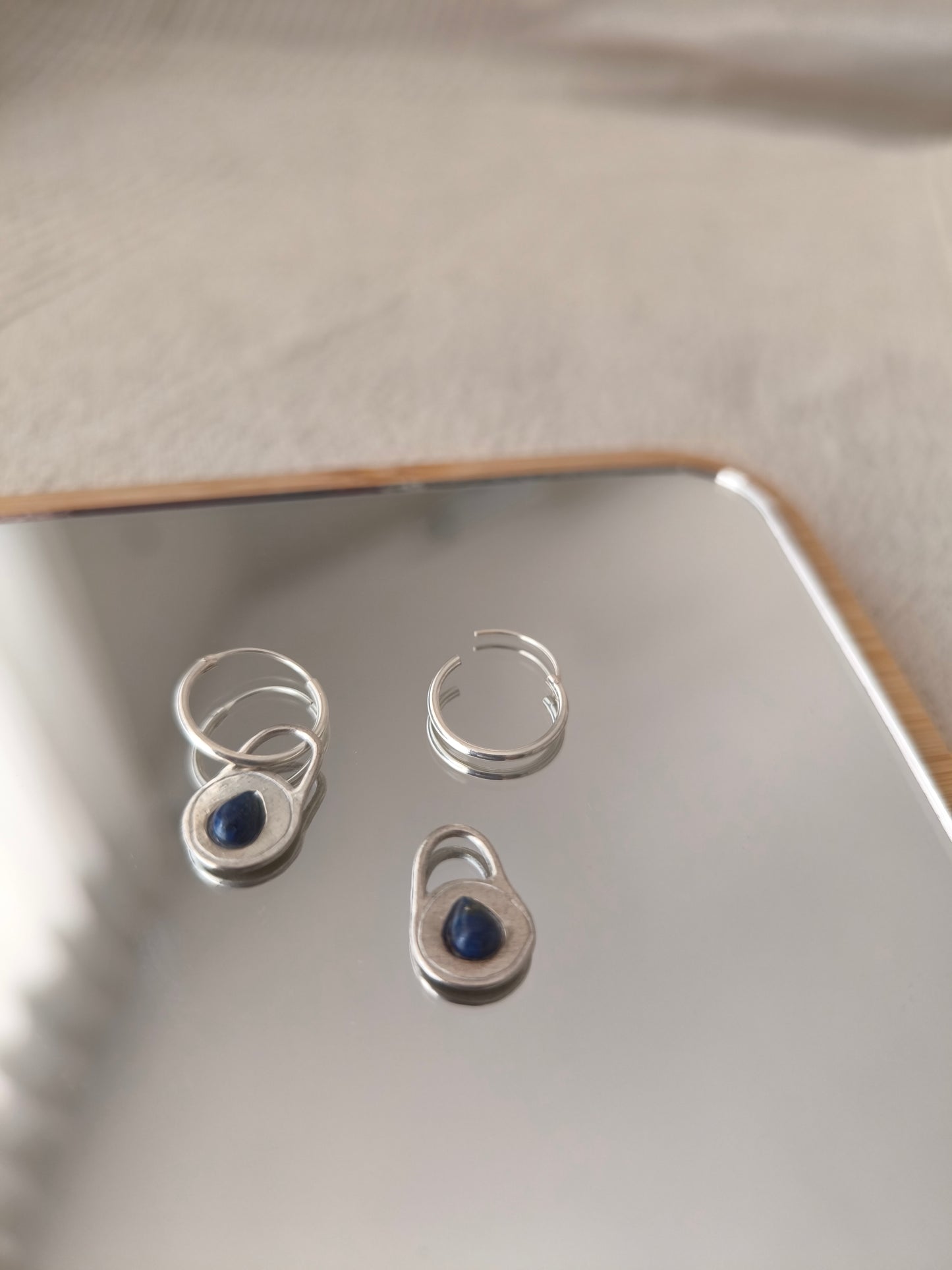Halo Teardrop Earrings 