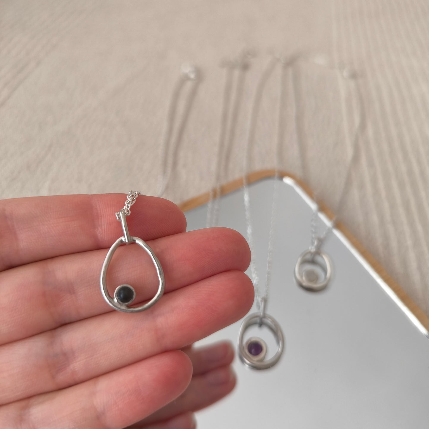 Orbital necklace