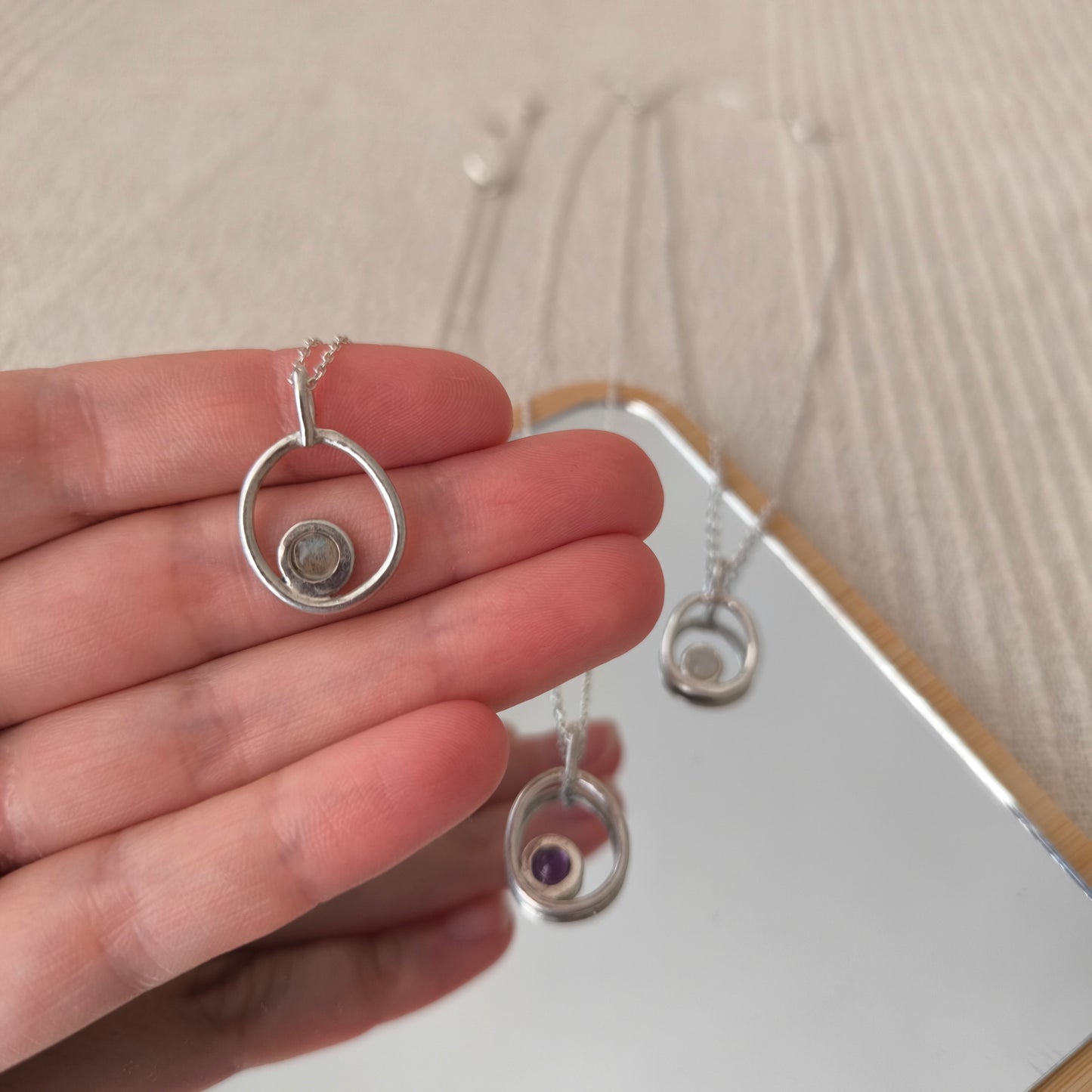 Orbital necklace