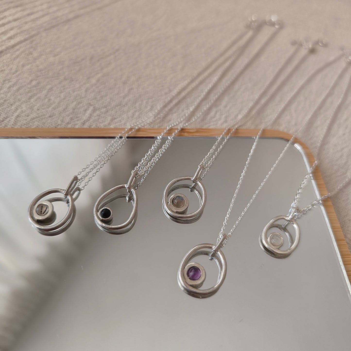 Orbital necklace