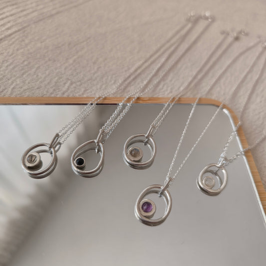 Orbital necklace